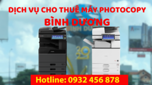 Cho thuê máy photocopy giá rẻ ở bình dương