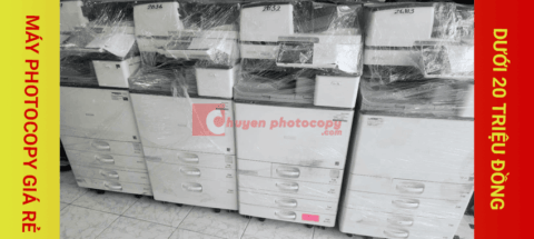 Máy photocopy giá rẻ dưới 20 triệu trong năm 2025