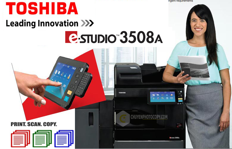Máy photocopy Toshiba e3508a giá rẻ - đa chức năng
