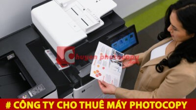 Công ty cho thuê máy photocopy