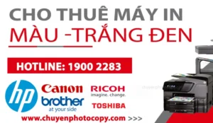 Dịch vụ cho thuê máy in