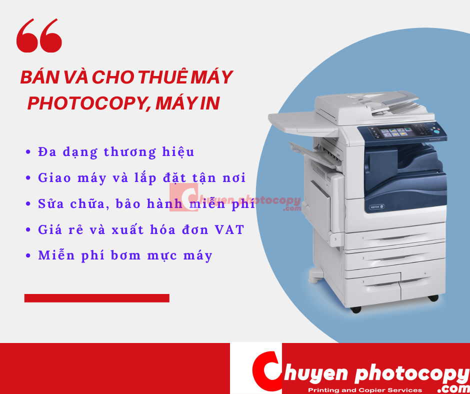 lý giải vì sao có dịch vụ cho thuê máy photocopy giá rẻ