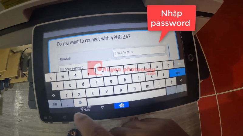 Kết nối với WiFi