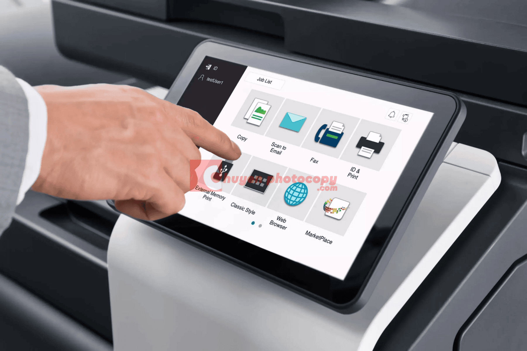 Máy Photocopy Konica Minolta Bizhub 550i