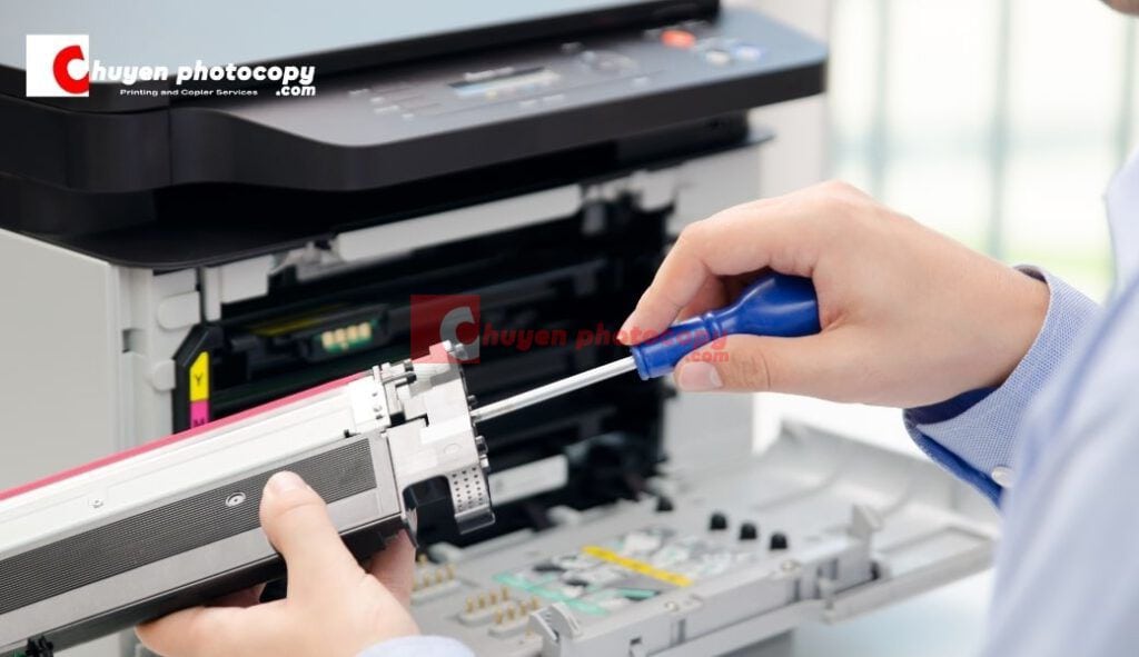 Bảo trì và vệ sinh máy photo thường xuyên
