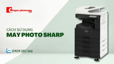 Hướng Dẫn Chi Tiết Cách Sử Dụng Máy Photo Sharp | Photo, Scan, In Ấn Hiệu Quả