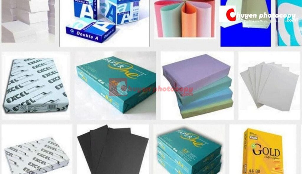 Có thể in trên nhiều loại giấy khác nhau
