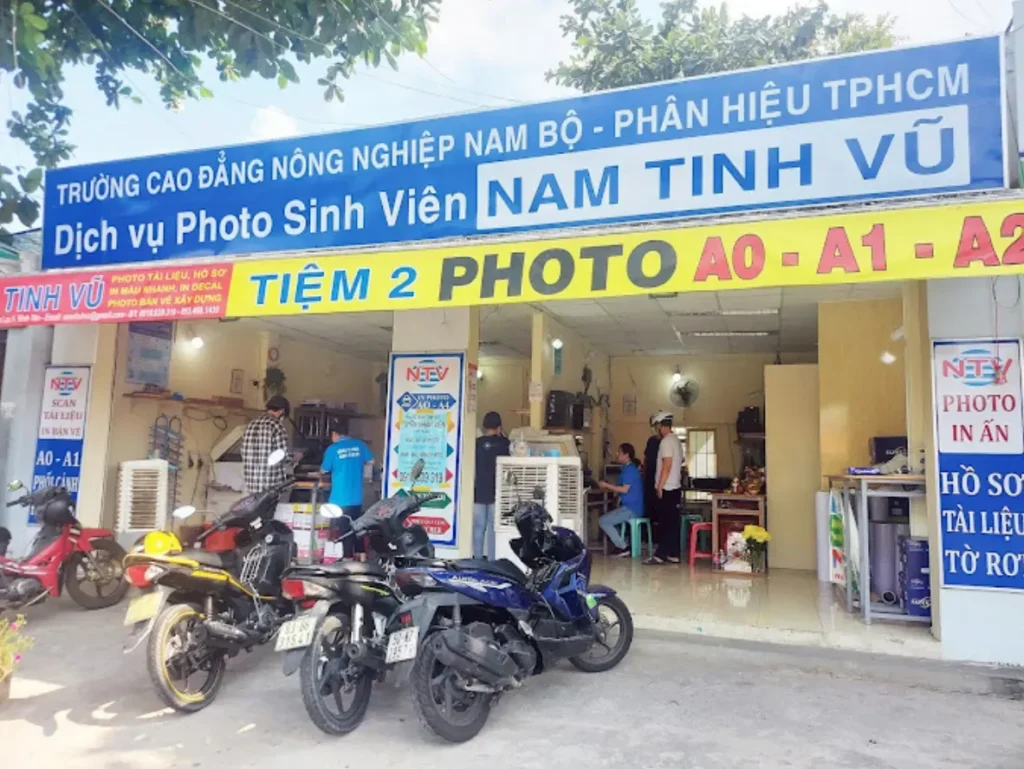 Danh sách các tiệm photocopy gần đây tại Quận Tân Phú