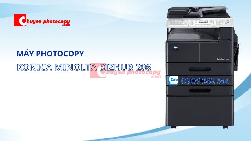 Máy Photocopy Konica Minolta Bizhub 206