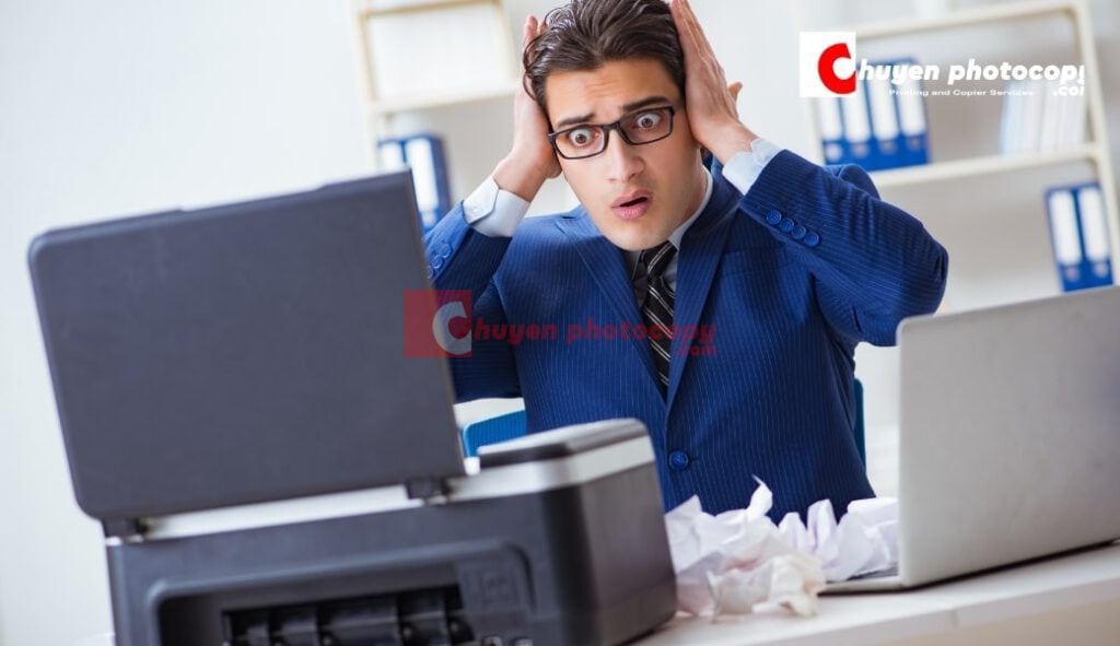 Nguyên nhân máy photo không kéo giấy, kẹt giấy